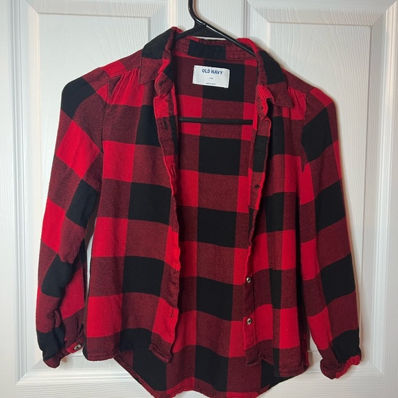 2 Old Navy Girls Thermal Button Up Shirts 8 - Picture 3 of 16